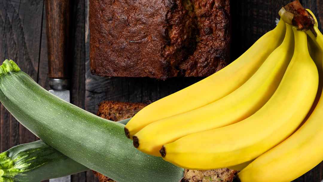 easy zucchini banana bread