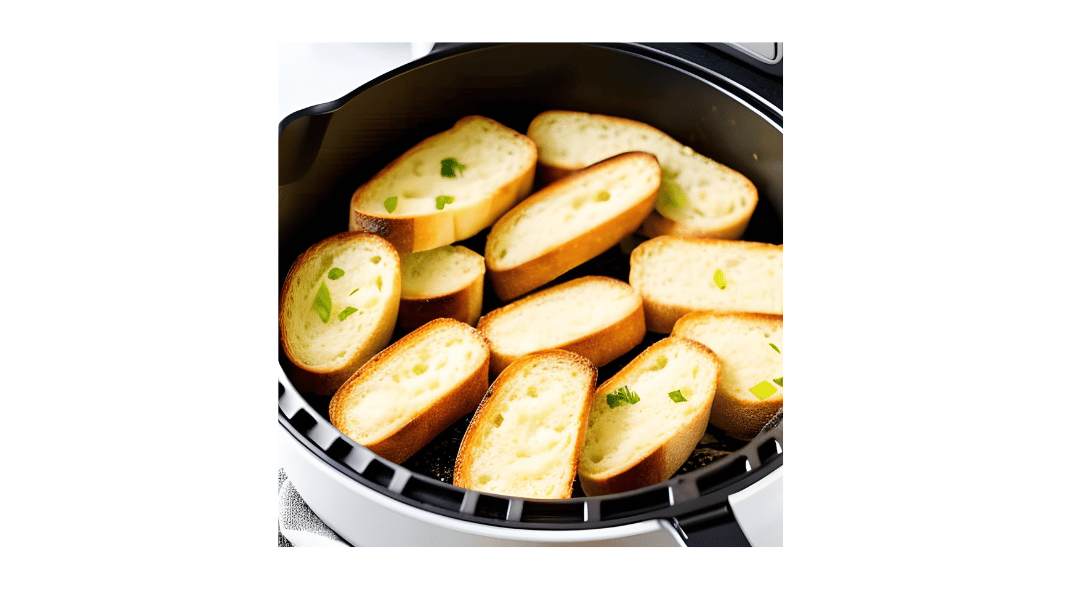 garlic bread in air fryer frozen