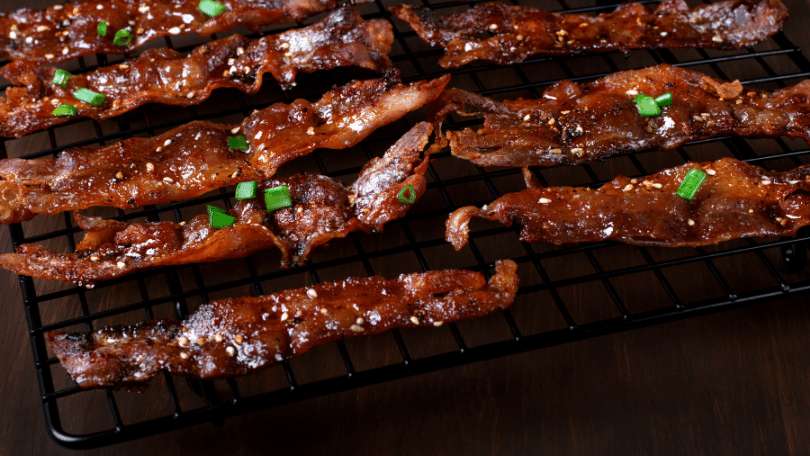 Maple Bacon Sweet Potato Fries