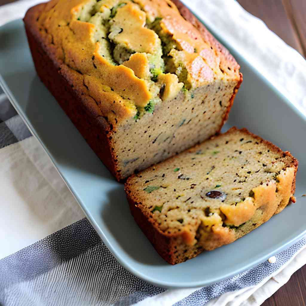 vegan zucchini banana bread