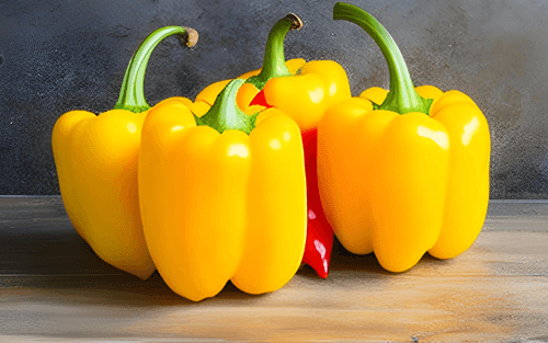 yellow peppers