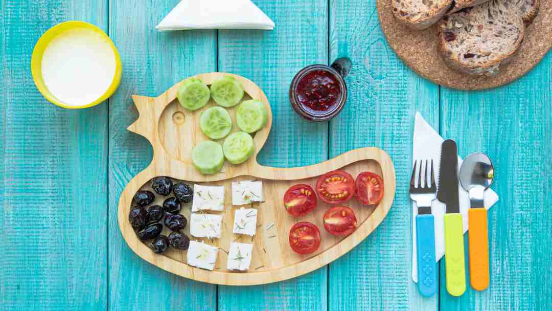 healthy salad plate